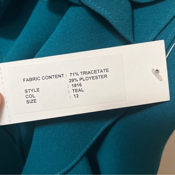 Rickie Freeman Teri Jon Ruffle Mini Dress - Picture 3 of 4